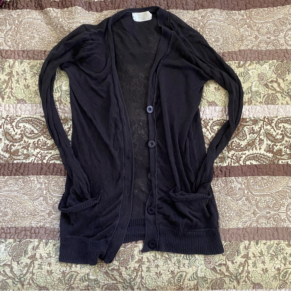 Classic Black Women's Cardigan